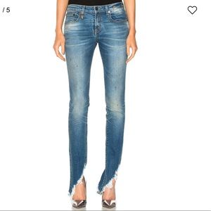 SOLD OUT R13 SKinny Kate Angled Hem Jean